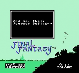 Final Fantasy Title Screen